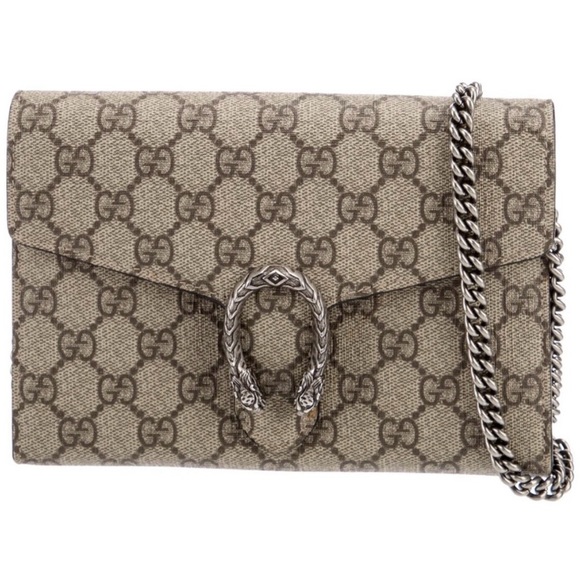 Authentic Gucci Wallet on Chain with Dionysus closure - Picture 1 of 3